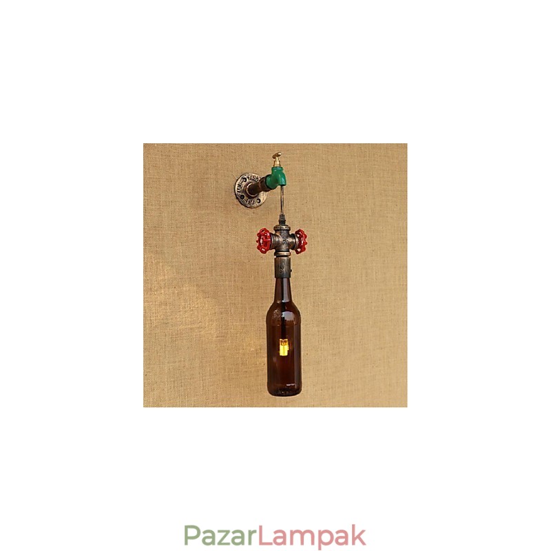 Modern új kreatív palack fali lámpa Wall Light