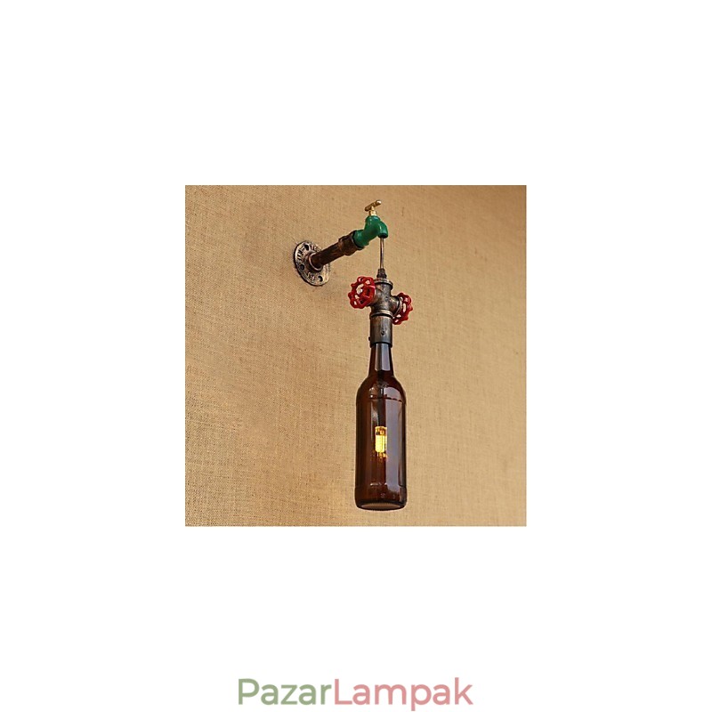 Modern új kreatív palack fali lámpa Wall Light