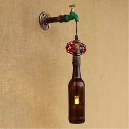Modern új kreatív palack fali lámpa Wall Light