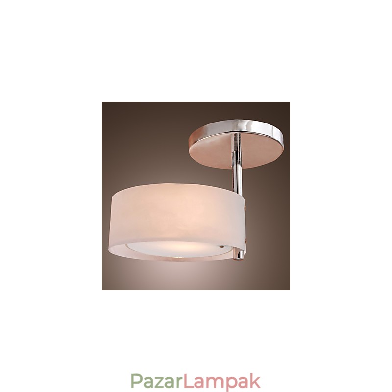 Modern, modern mini stílusú króm fémcsillár süllyesztett garázs