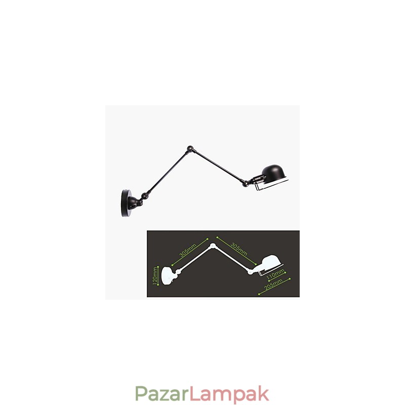 Lengőkaros lámpák modern kortárs fémből