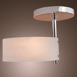 Modern, modern mini stílusú króm fémcsillár süllyesztett garázs