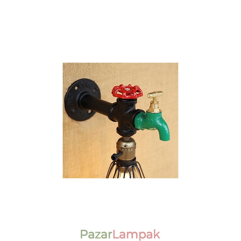 Country Retro Painting Function Mini Style Ambient Light falilámpákhoz