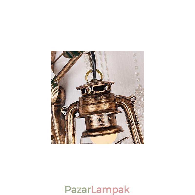 Rusztikus páholyfestési funkció mini stílusú fali lámpákhoz
