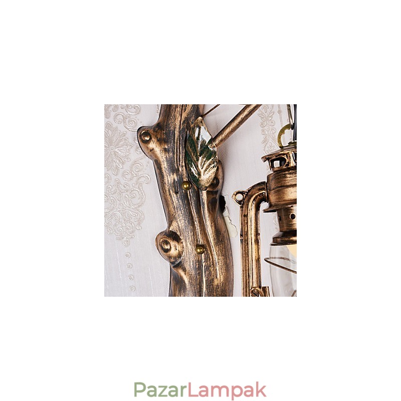 Rusztikus páholyfestési funkció mini stílusú fali lámpákhoz