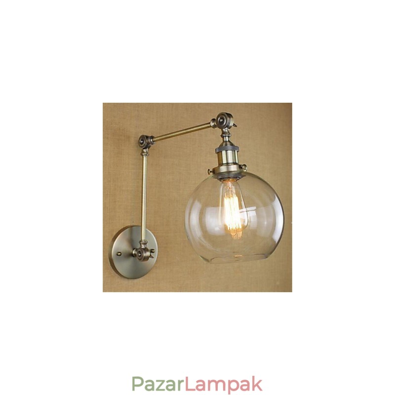 Country Retro galvanizált funkció a mini stílusú szemvédő környezeti fényű lengőkarhoz