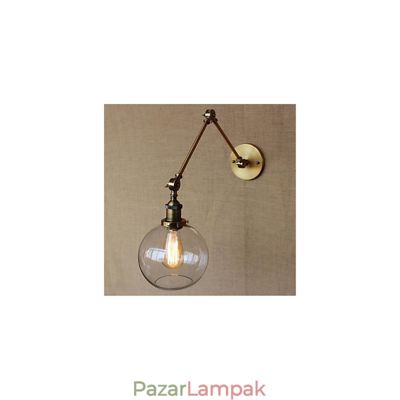 Country Retro galvanizált funkció a mini stílusú szemvédő környezeti fényű lengőkarhoz