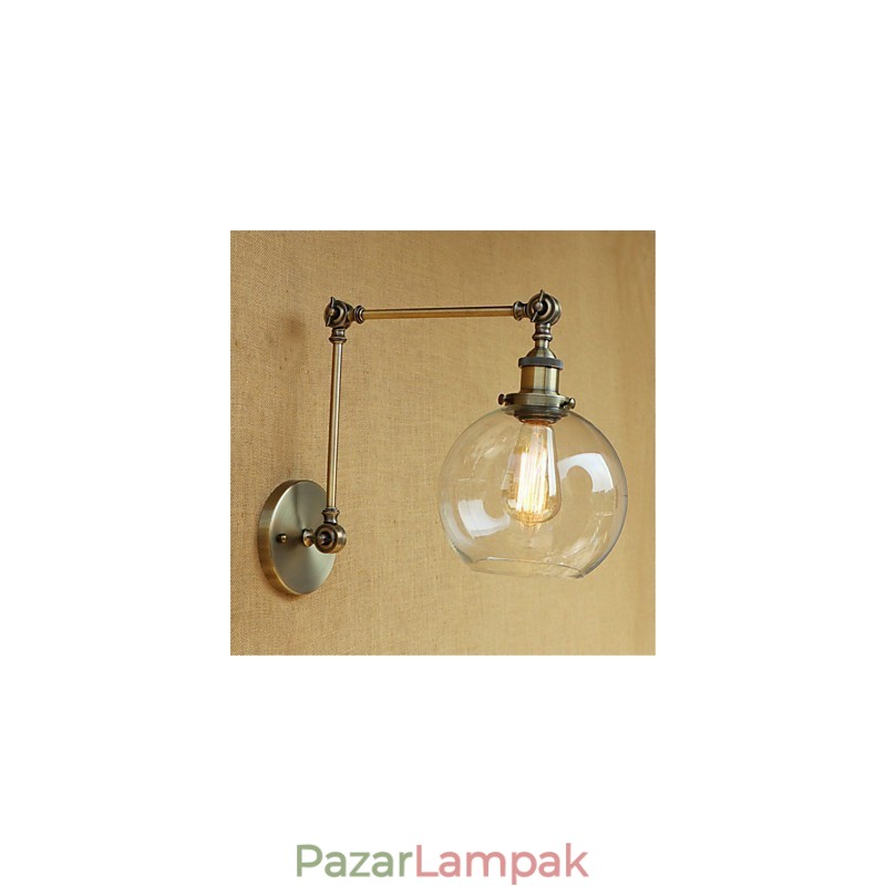 Country Retro galvanizált funkció a mini stílusú szemvédő környezeti fényű lengőkarhoz