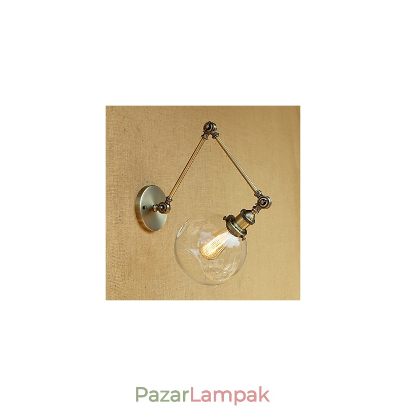 Country Retro galvanizált funkció a mini stílusú szemvédő környezeti fényű lengőkarhoz