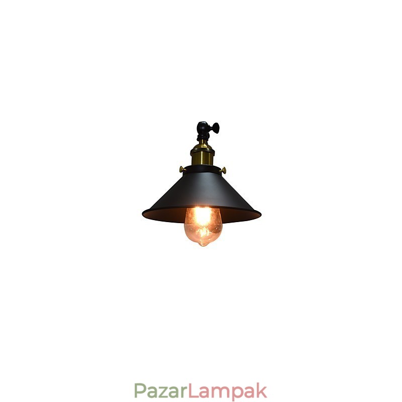 Buzz fali vas fali lámpa néma fekete fénykard lámpa a falon