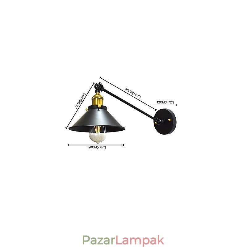 Buzz fali vas fali lámpa néma fekete fénykard lámpa a falon