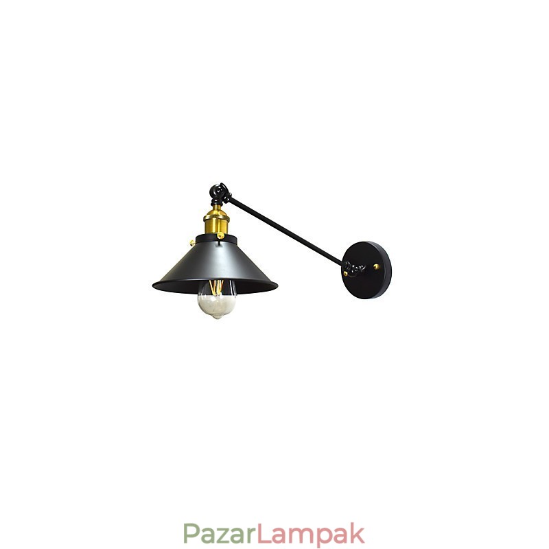 Buzz fali vas fali lámpa néma fekete fénykard lámpa a falon