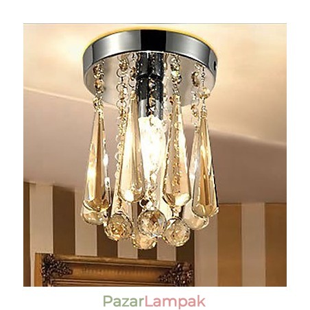 Modern kortárs Crystal süllyesztett garázs