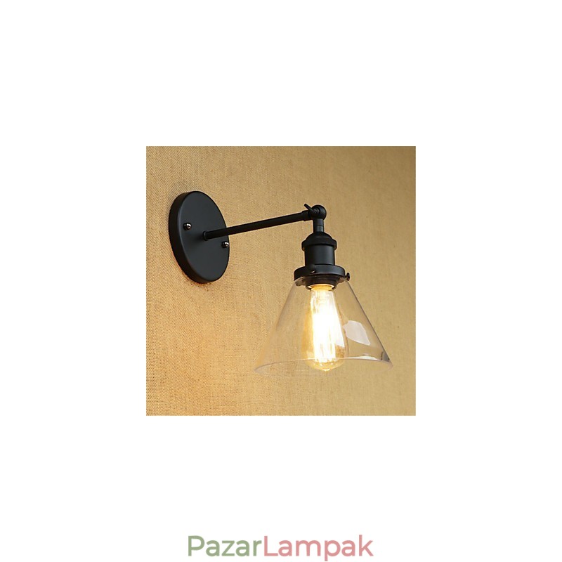 Country Retro galvanizált funkció mini stílusú szemvédő környezeti fényű falikarokhoz