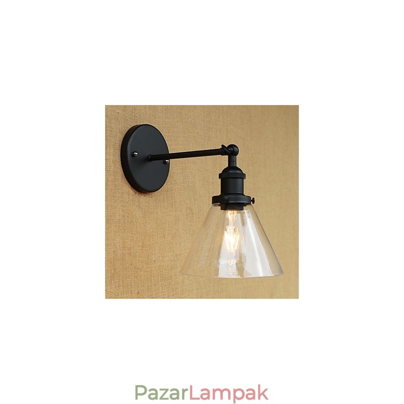 Country Retro galvanizált funkció mini stílusú szemvédő környezeti fényű falikarokhoz