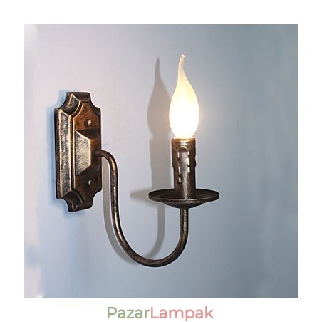 Antik fali lámpa gyertya alakú egyszerű folyosó erkély lámpa fali lámpa Antik fali lámpa gyertya alakú egyszerű folyosó erkély lámpa fali lámpa