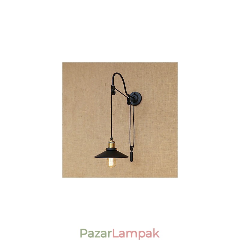 Country Retro Painting Feature állítható emelő Ambient Light fali lámpákhoz fali lámpa