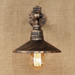 Rusztikus Lodge Country Retro Painting Feature Mini Style Ambient Light falilámpákhoz