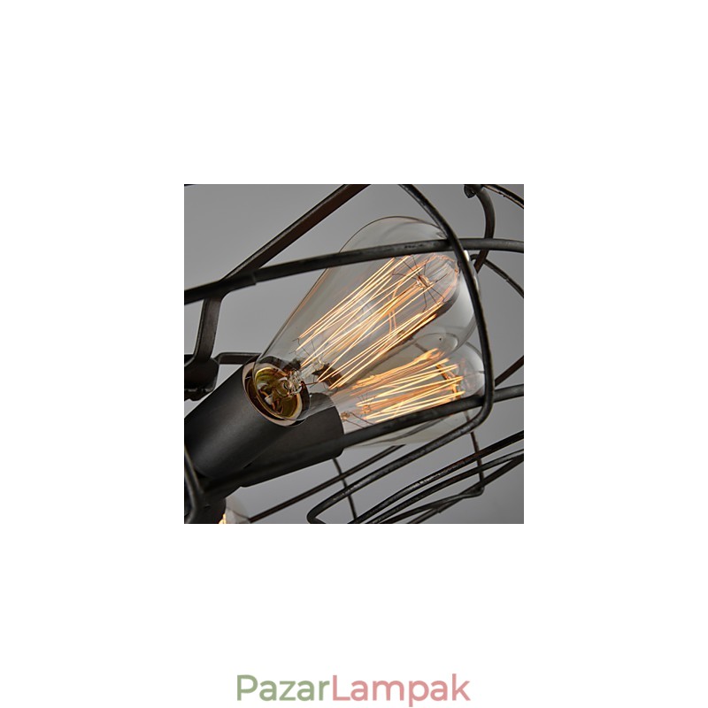 Az amerikai vidéki ipari tervezőlámpa személyre szabott lámpa Európai retro ventilátoros mennyezeti lámpák