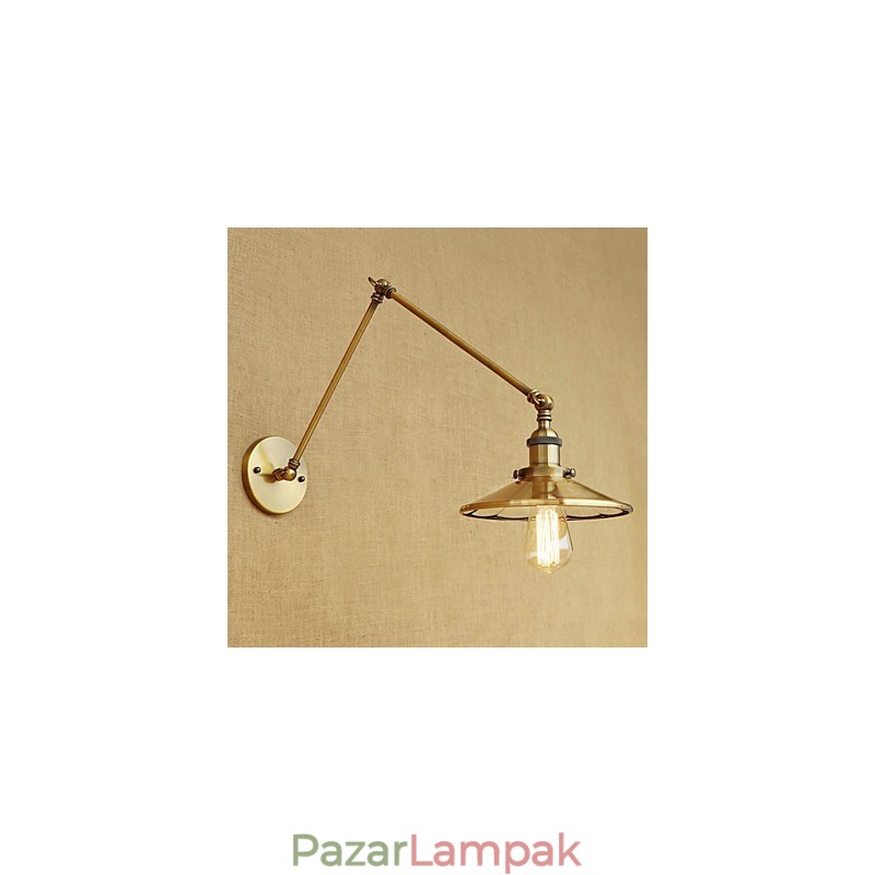 Rusztikus Lodge Country Retro galvanizált funkció a mini stílusú lengőkaros környezeti világításhoz