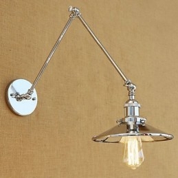 Rusztikus Lodge Country Retro galvanizált funkció a mini stílusú lengőkaros környezeti világításhoz