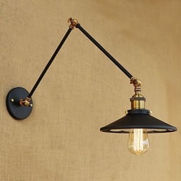 Rusztikus Lodge Country Retro galvanizált funkció a mini stílusú lengőkaros környezeti világításhoz