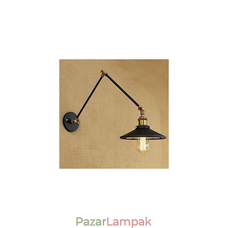 Rusztikus Lodge Country Retro galvanizált funkció a mini stílusú lengőkaros környezeti világításhoz