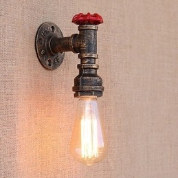 Country Retro Painting Function Mini Style Ambient Light falilámpákhoz