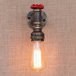 Country Retro Painting Function Mini Style Ambient Light falilámpákhoz