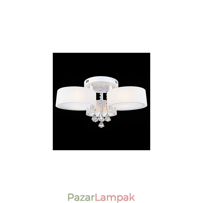 Modern, kortárs kristályfestmény, fém süllyesztett tartó