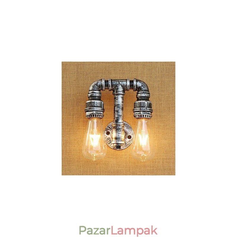 Country Retro festés funkció lengőkaros környezeti fényű fali lámpákhoz