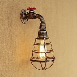 Country Retro Painting Function Mini Style Ambient Light falilámpákhoz