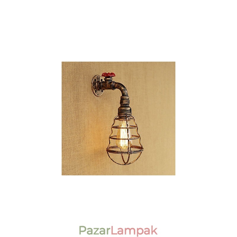 Country Retro Painting Function Mini Style Ambient Light falilámpákhoz