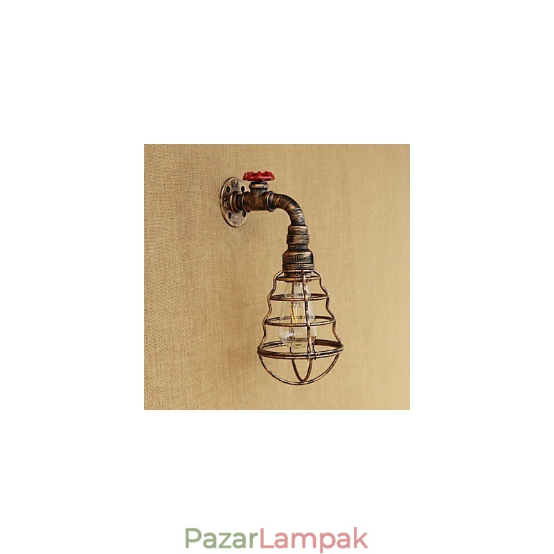 Country Retro Painting Function Mini Style Ambient Light falilámpákhoz