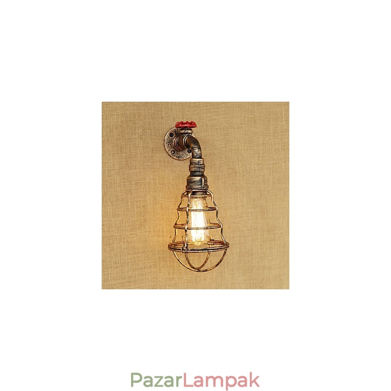 Country Retro Painting Function Mini Style Ambient Light falilámpákhoz