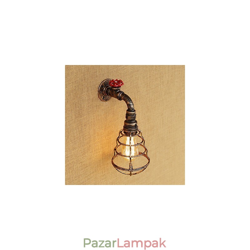 Country Retro Painting Function Mini Style Ambient Light falilámpákhoz