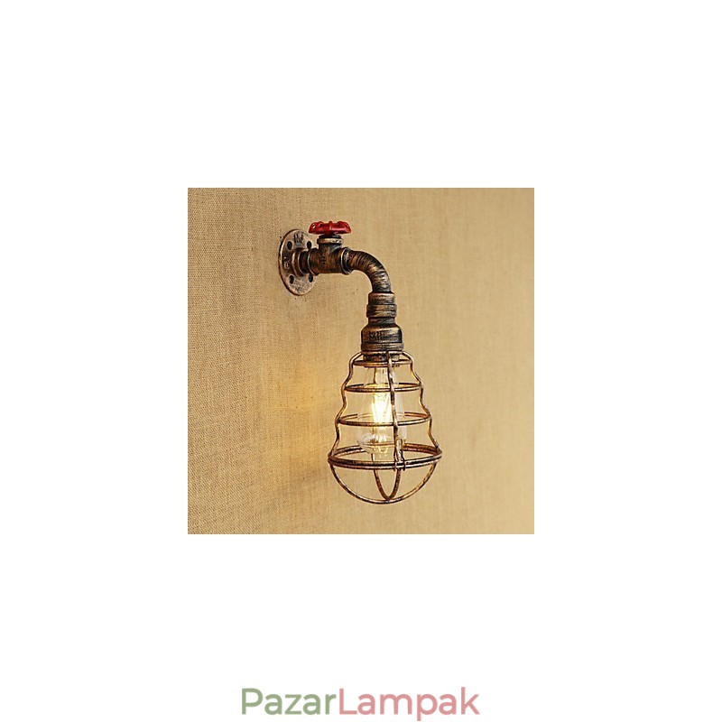 Country Retro Painting Function Mini Style Ambient Light falilámpákhoz