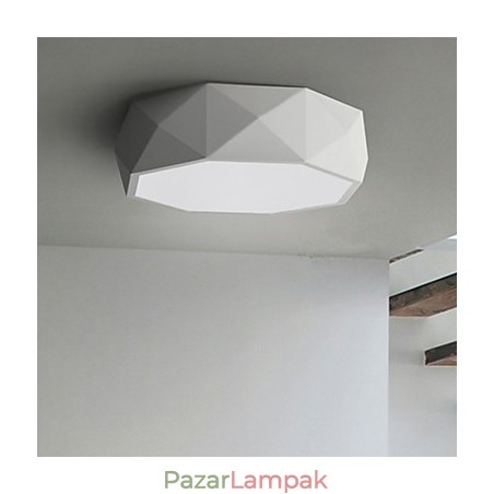 Geometrikus mennyezeti lámpák fehér fény, tömör modern Geometrikus mennyezeti lámpák fehér fény, tömör modern