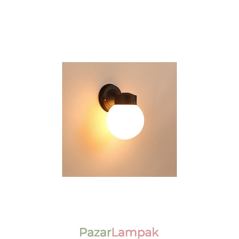 Modern, kortárs fekete-oxid bevonat a mini stílusú környezeti fényű fali lámpákhoz