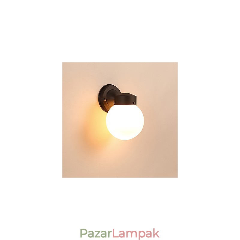 Modern, kortárs fekete-oxid bevonat a mini stílusú környezeti fényű fali lámpákhoz