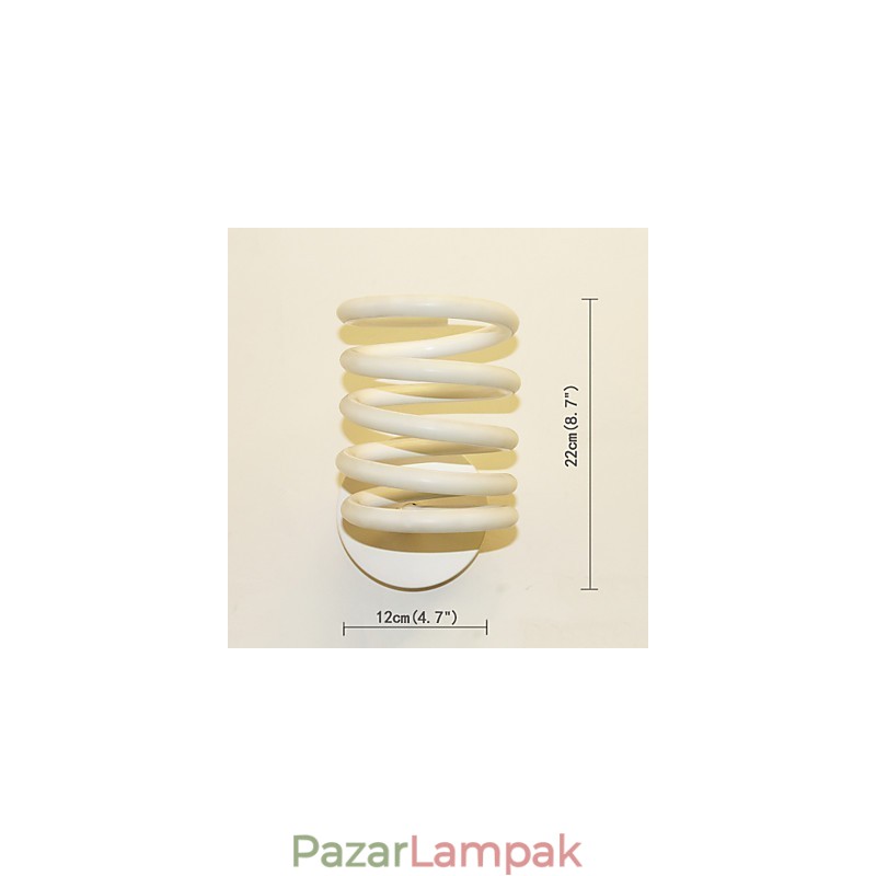 Alumínium fali lámpa Modern minimalista hálószoba folyosói lámpa éjjeli lámpa Kreatív lámpa