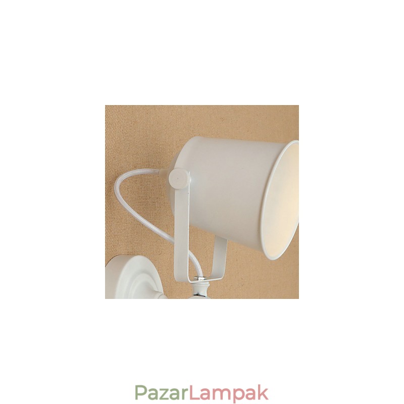 Festett acél fali lámpa néma fekete amerikai kávé dekoráció Retro fali lámpa fénykard lámpa a falon