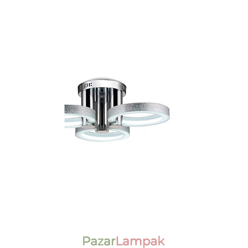Csillár Modern ezüst 3 lámpák