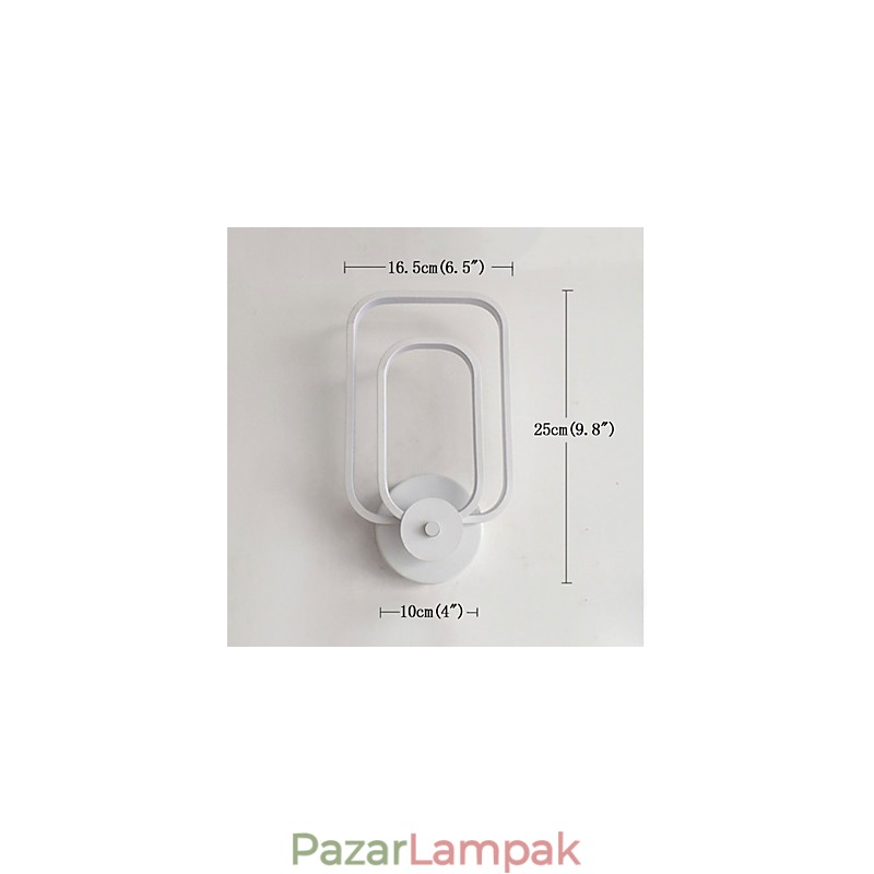 Alumínium fali lámpa Modern minimalista erkély lépcsőház dekoratív fali lámpa éjjeli lámpák
