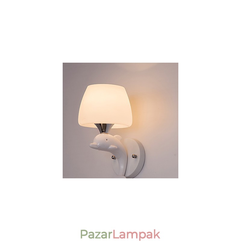 Fémes modern kortárs süllyesztett és mennyezeti hugger lámpa, fali lámpa fali lámpa