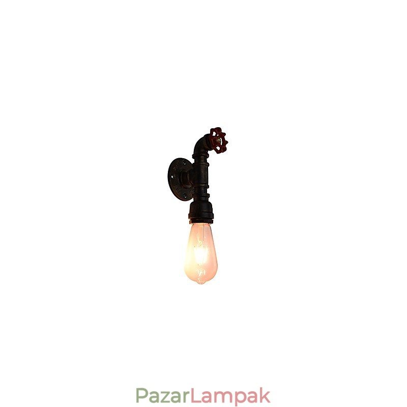 Fali lámpa fali lámpák Fali vas fali lámpa Buta fekete fénykard lámpa a falon