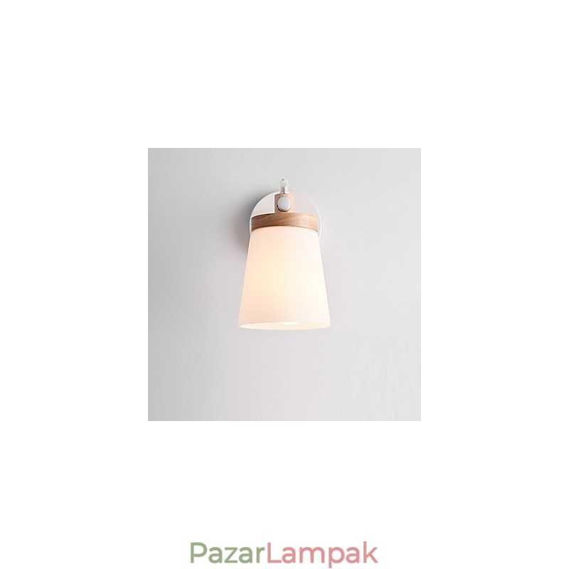Üvegbúrás és fém talpú fali lámpa Környezeti fény fali lámpák fali lámpa