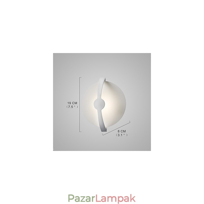 Kovácsoltvas fali lámpaház egyszerű, vidéki, modern, kortárs festési funkció mini stílusú környezeti megvilágításhoz