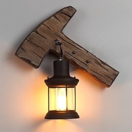 Egyfejes Ipari Vintage Retro Fémfestés Színes Fali lámpa Otthoni Szállodai Folyosó Dekorációs Fali lámpa