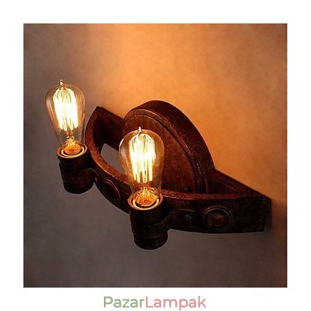 Loft stílusú vintage ipari kreatív egyéniség fém fali lámpa a kávézóba, bár előtérbe Fali világítás díszítése Loft stílusú vintage ipari kreatív egyéniség fém fali lámpa a kávézóba, bár előtérbe Fali világítás díszítése